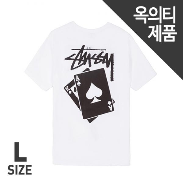 BLACK JACK TEE-WHT(목뒤오염)